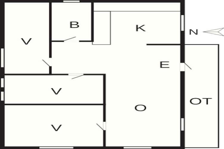 4 persoons vakantie huis in ÅRJÄNG-Plattegrond