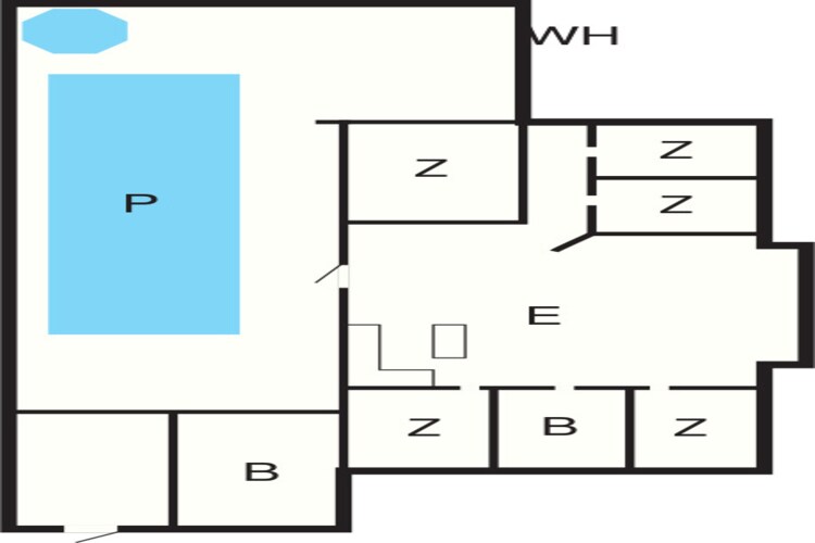 12 persoons vakantie huis in Glesborg-Plattegrond