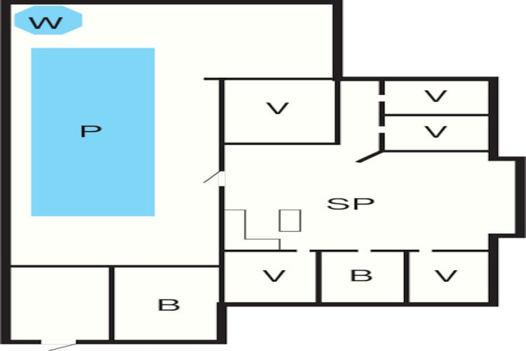 12 persoons vakantie huis in Glesborg-Plattegrond
