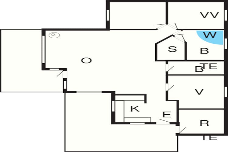 8 persoons vakantie huis in Skals-Plattegrond