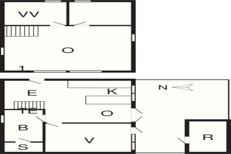 6 persoons vakantie huis in Thisted-Plattegrond