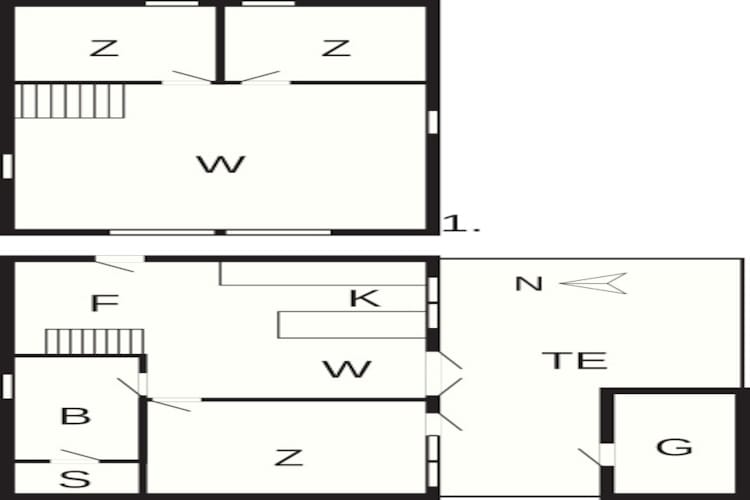 6 persoons vakantie huis in Thisted-Plattegrond