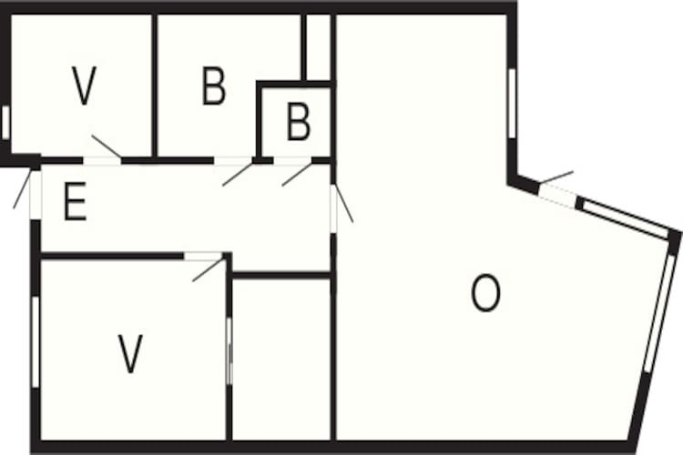6 person holiday home in FARSUND-Floor plan