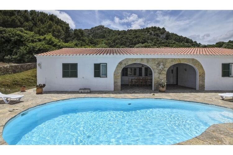 Vakantiehuizen Spanje | Men | Vakantiehuis te huur in Mercadal met zwembad  met wifi 8 personen
