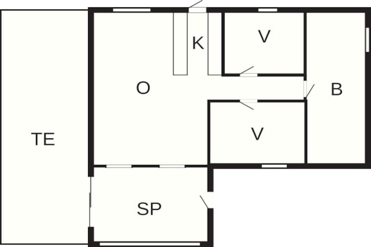 Panoramisch Huisje Toevluchtsoord-By Traum-Plattegrond