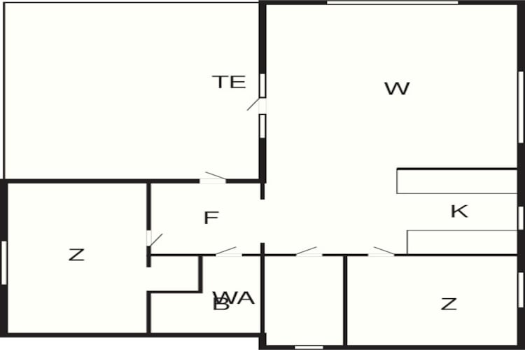 Maison de vacances pour 6 a GRÄNNA-Plan d'étage