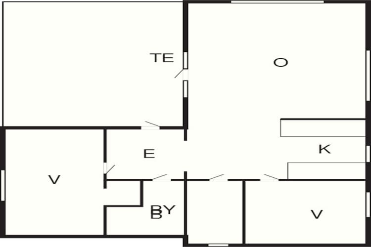 Maison de vacances pour 6 a GRÄNNA-Plan d'étage