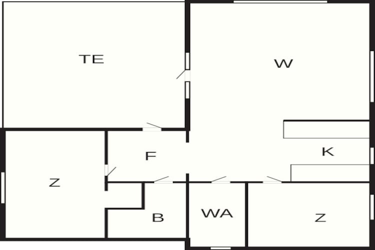 Maison de vacances pour 6 a GRÄNNA - Plan