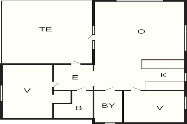 Maison de vacances pour 6 a GRÄNNA - Plan