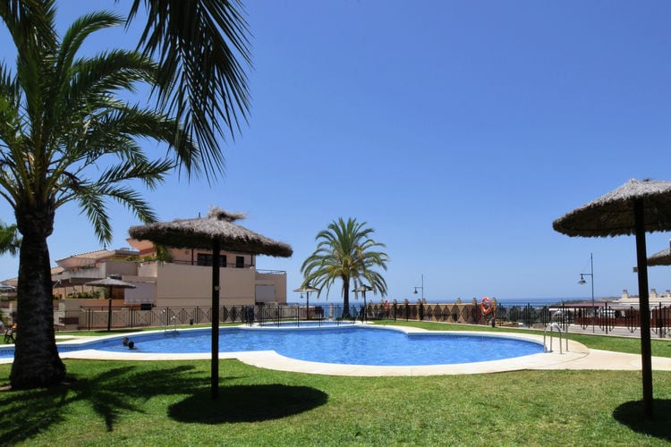 Vakantiehuizen Spanje | Costa-del-Sol | Appartement te huur in Almayate met zwembad  met wifi 4 personen