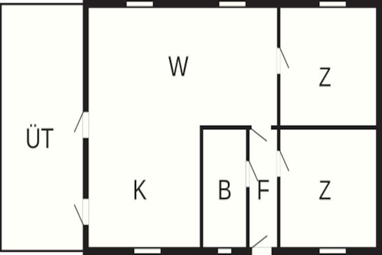 6 persoons vakantie huis in Hadsund-Plattegrond