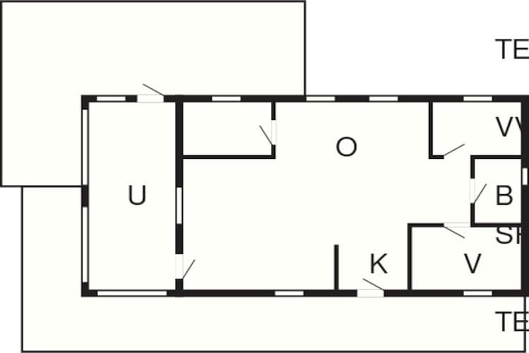 Zeezijde oase met tuin-By Traum-Plattegrond