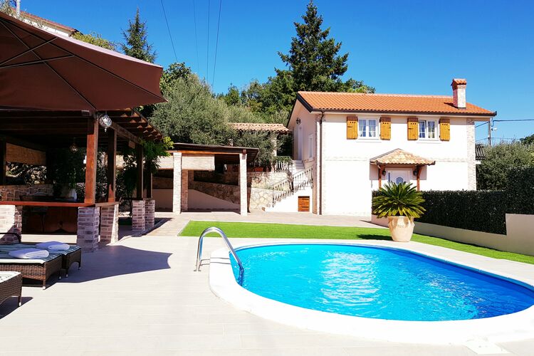 Vakantiehuizen Kroatie | Istrie | Vakantiehuis te huur in Iii met zwembad  met wifi 6 personen