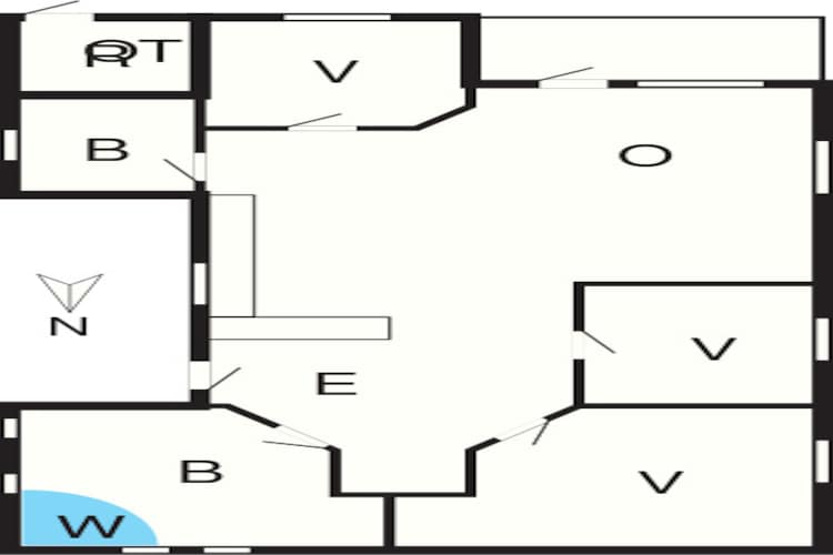 6 persoons vakantie huis in Thyholm-Plattegrond