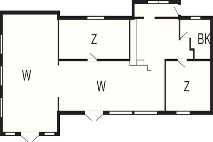 6 persoons vakantie huis in Ebeltoft-Plattegrond
