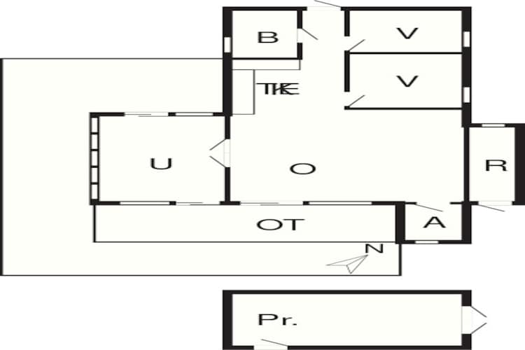 6 persoons vakantie huis in Hadsund-Plattegrond