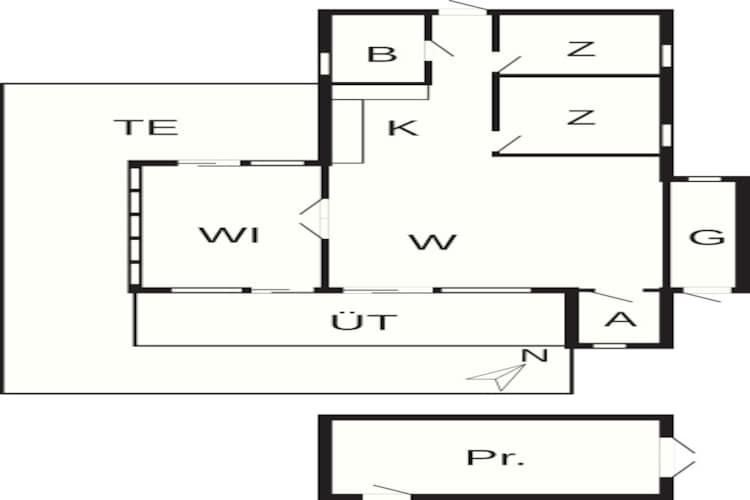 6 persoons vakantie huis in Hadsund-Plattegrond