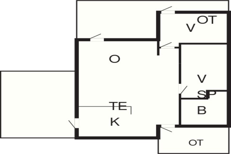 Kust ontsnapping in Langeland -- By Traum Ferienwohnungen-Plattegrond