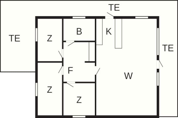 5 persoons vakantie huis in Lemvig-By Traum-Plattegrond