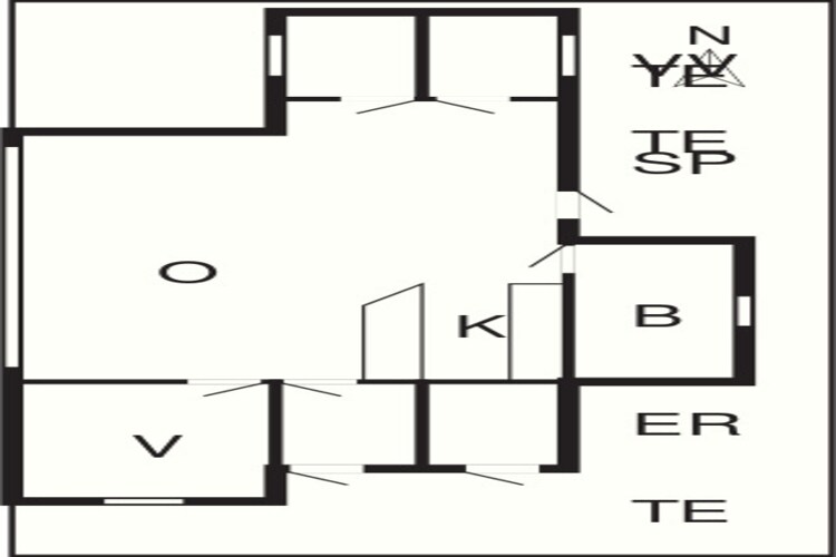 6 persoons vakantie huis in Hjørring-Plattegrond