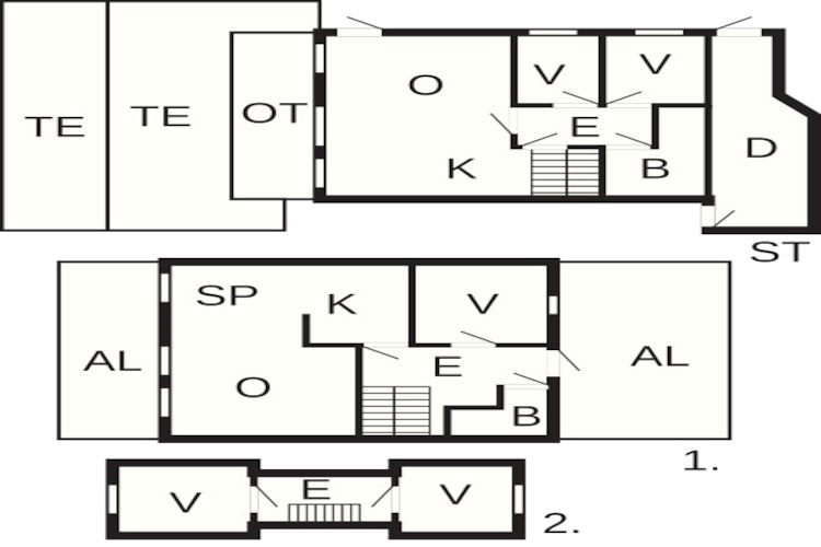 Maison de vacances pour 8 a Urangsvåg-By Traum - Plan