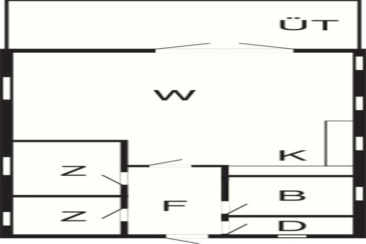 4 persoons vakantie huis in Fårvang-By Traum-Plattegrond