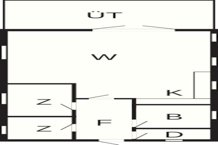 4 persoons vakantie huis in Fårvang-By Traum-Plattegrond