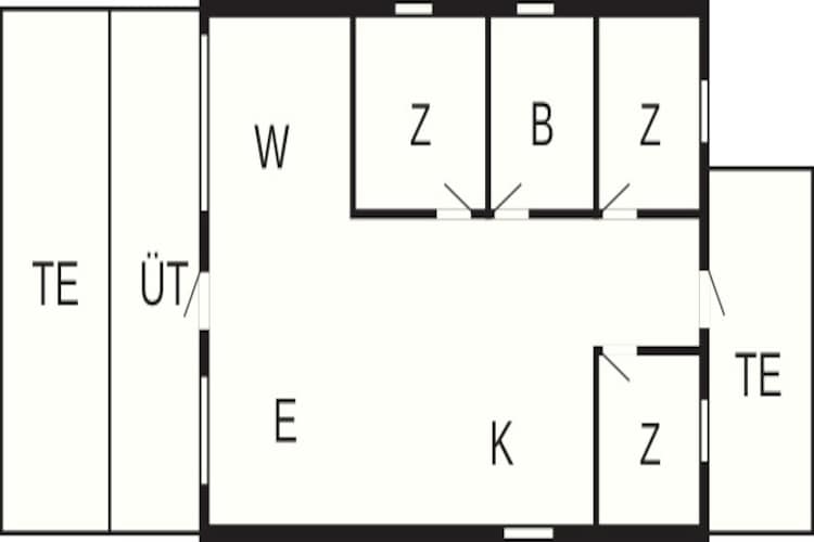 6 persoons vakantie huis in Hadsund-By Traum-Plattegrond