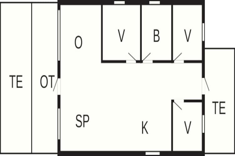 6 persoons vakantie huis in Hadsund-By Traum-Plattegrond