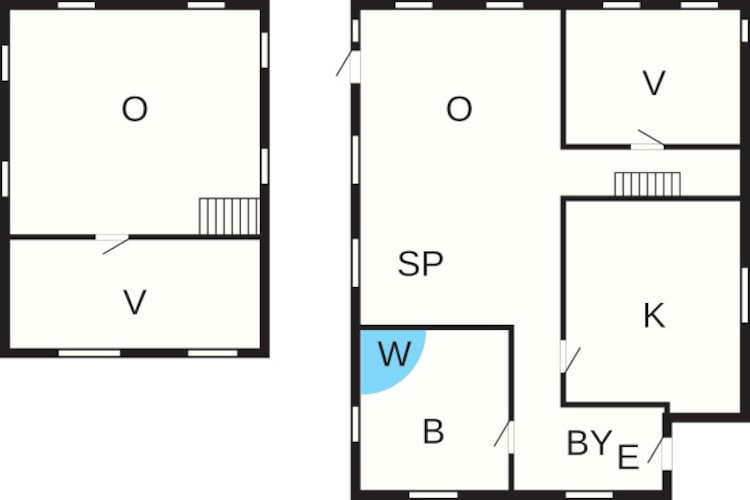 6 persoons vakantie huis in Humble-By Traum-Plattegrond