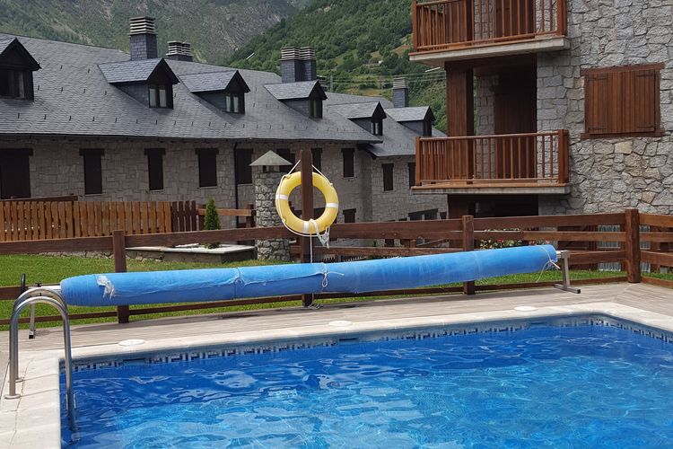 Vakantiehuizen Spanje | Navarra | Appartement te huur in Anciles met zwembad  met wifi 4 personen