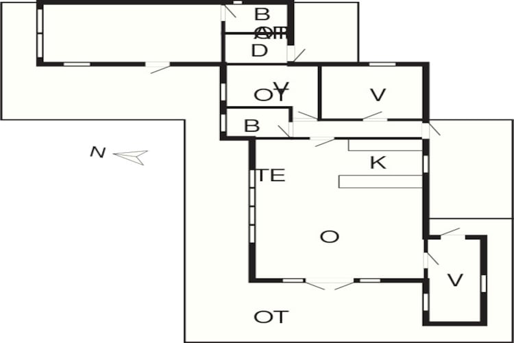 Maison de vacances pour 8 a Svendborg-By Traum-Plan d'étage