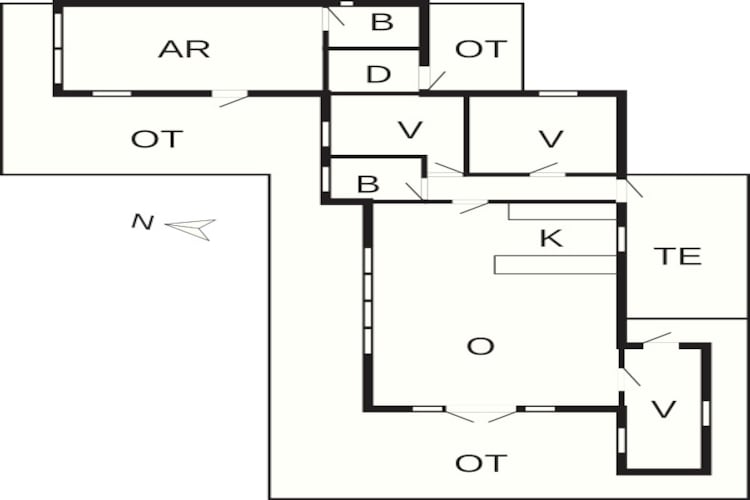 8 persoons vakantie huis in Svendborg-By Traum - Plattegrond