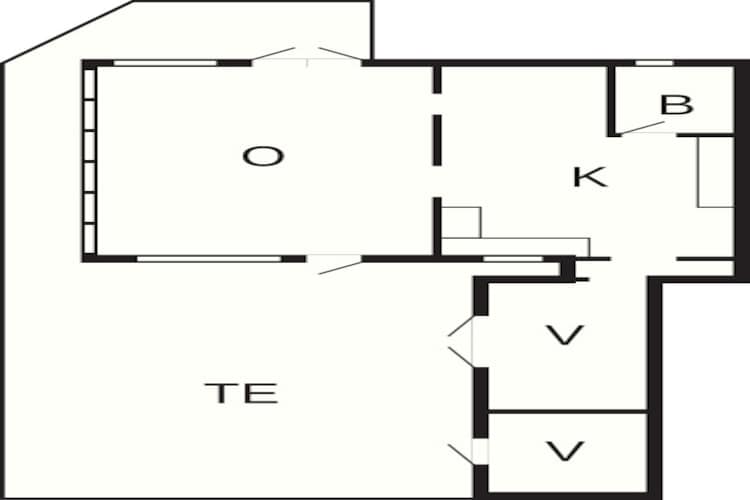 Toevluchtsoord aan zee met prachtig uitzicht - Plattegrond