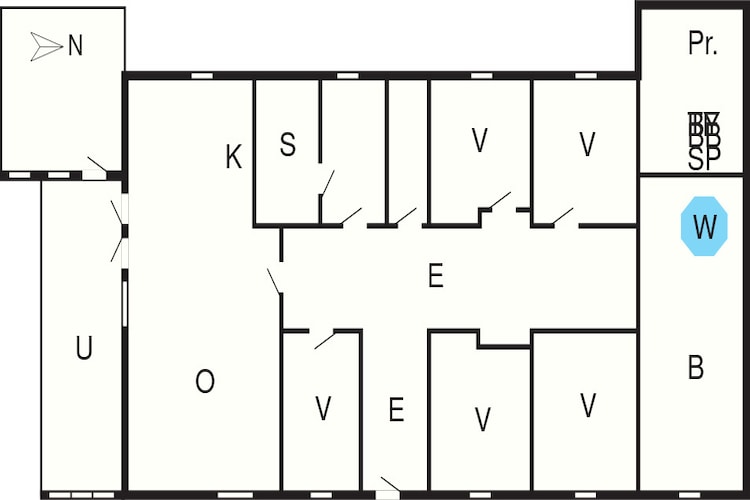 10 persoons vakantie huis in Harboøre-By Traum-Plattegrond