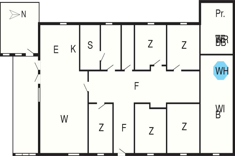 10 persoons vakantie huis in Harboøre-By Traum-Plattegrond