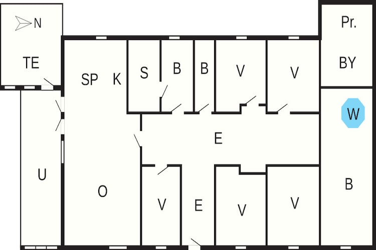 10 persoons vakantie huis in Harboøre-By Traum-Plattegrond