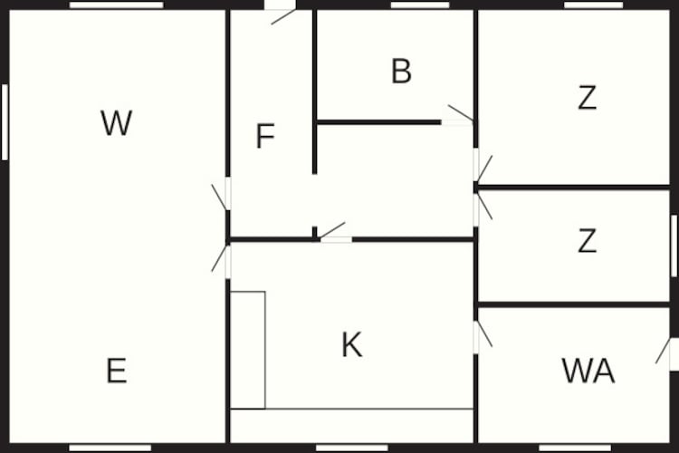 4 persoons vakantie huis in Ærøskøbing-By Traum - Plattegrond