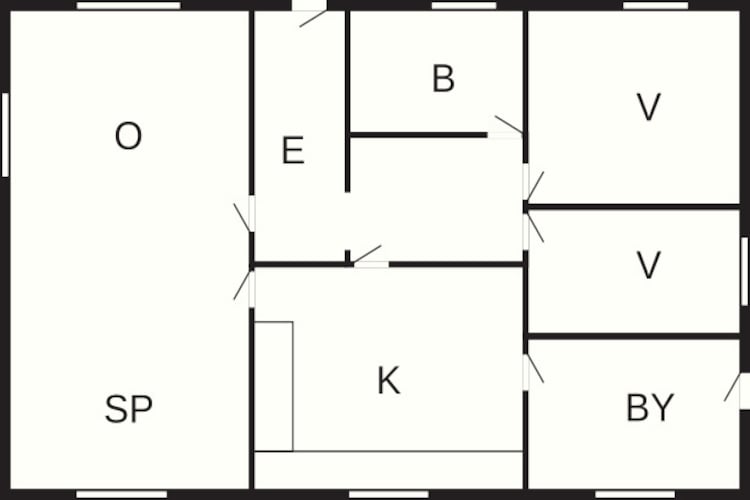 4 persoons vakantie huis in Ærøskøbing-By Traum - Plattegrond