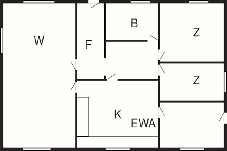 4 persoons vakantie huis in Ærøskøbing-By Traum - Plattegrond