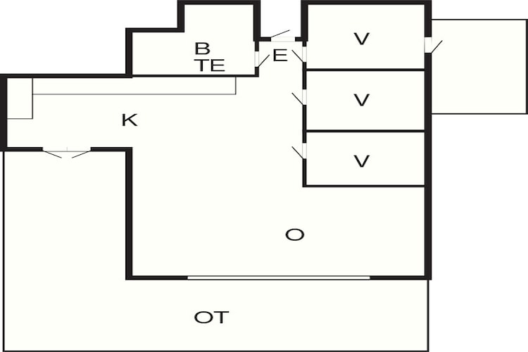 Deense charme met natuuruitzicht-By Traum-Plattegrond