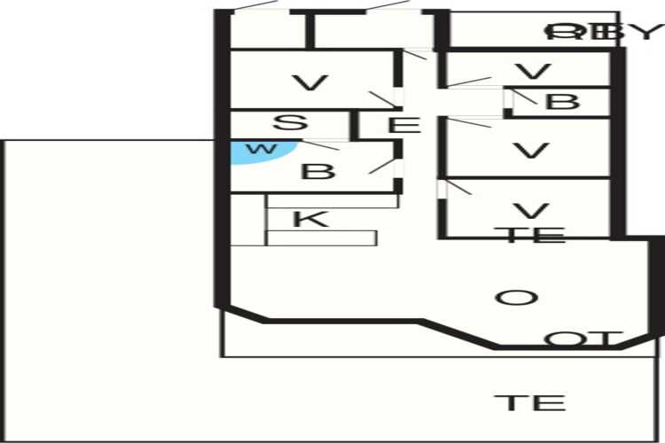 10 persoons vakantie huis in Væggerløse-Plattegrond