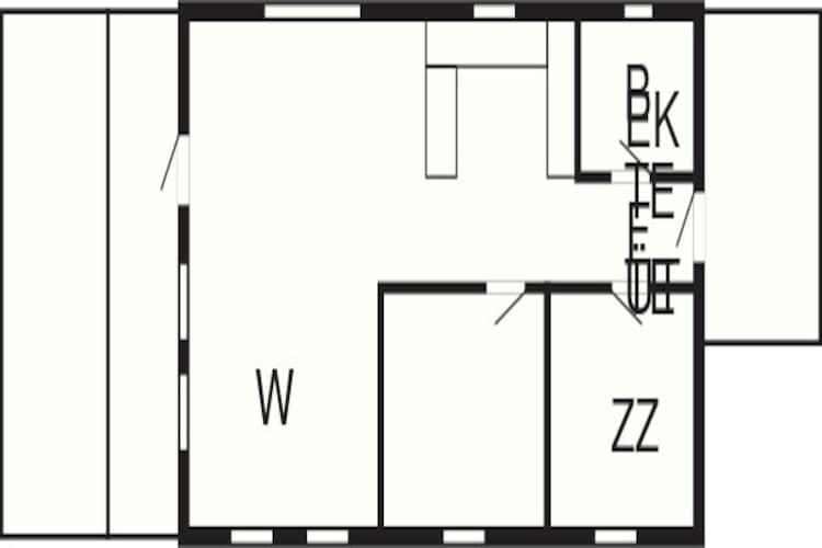 5 persoons vakantie huis in Hjørring-Plattegrond