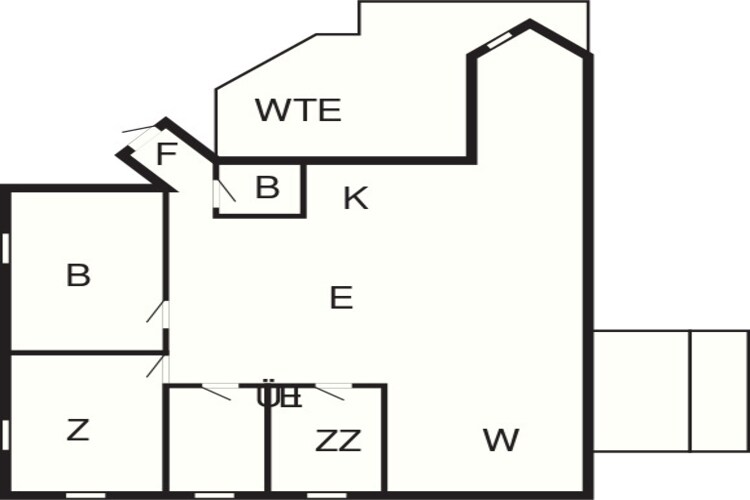 Kustsereniteit in SkAdshoved-By Traum-Plattegrond
