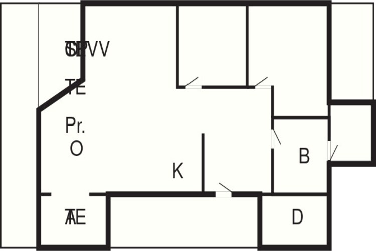 4 persoons vakantie huis in Hemmet-Plattegrond