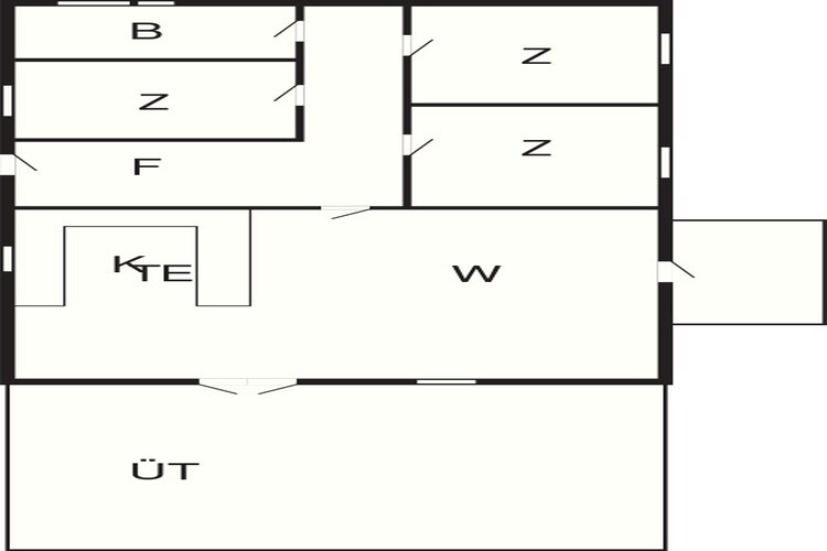 6 persoons vakantie huis in Glesborg-Plattegrond
