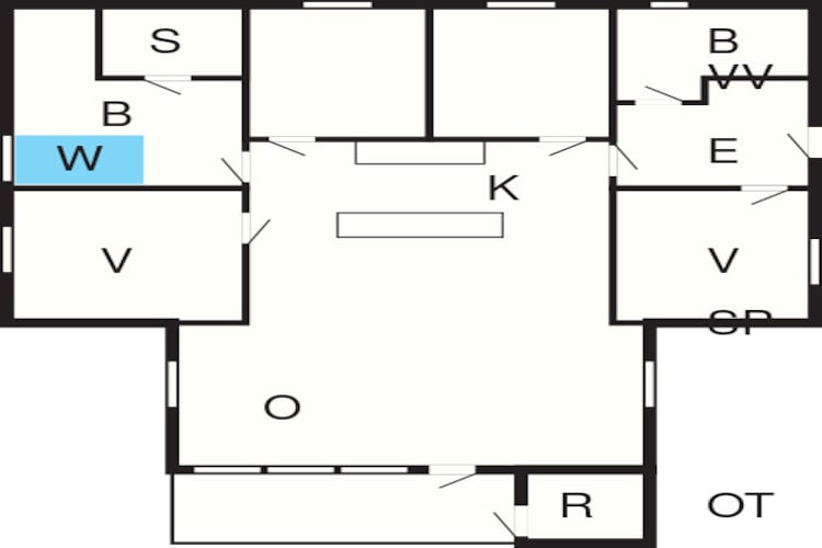 Luxe Spa Retreat in Vejers -- By Traum Ferienwohnungen-Plattegrond