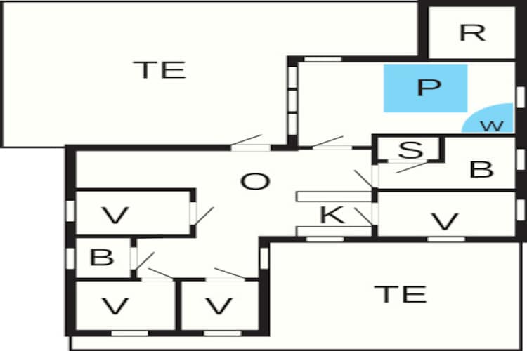 8 persoons vakantie huis in Hjørring-By Traum-Plattegrond