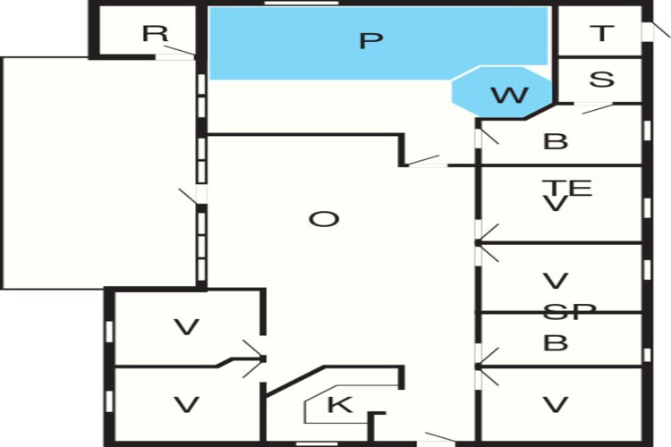 Luxe retraite met zwembad -- By Traum Ferienwohnungen-Plattegrond
