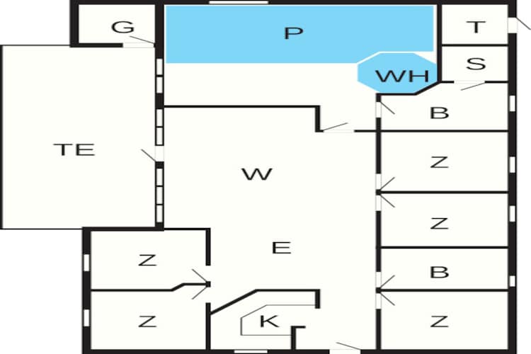 Luxe retraite met zwembad -- By Traum Ferienwohnungen-Plattegrond